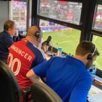 Behind the Scenes from the FC Dallas Booth